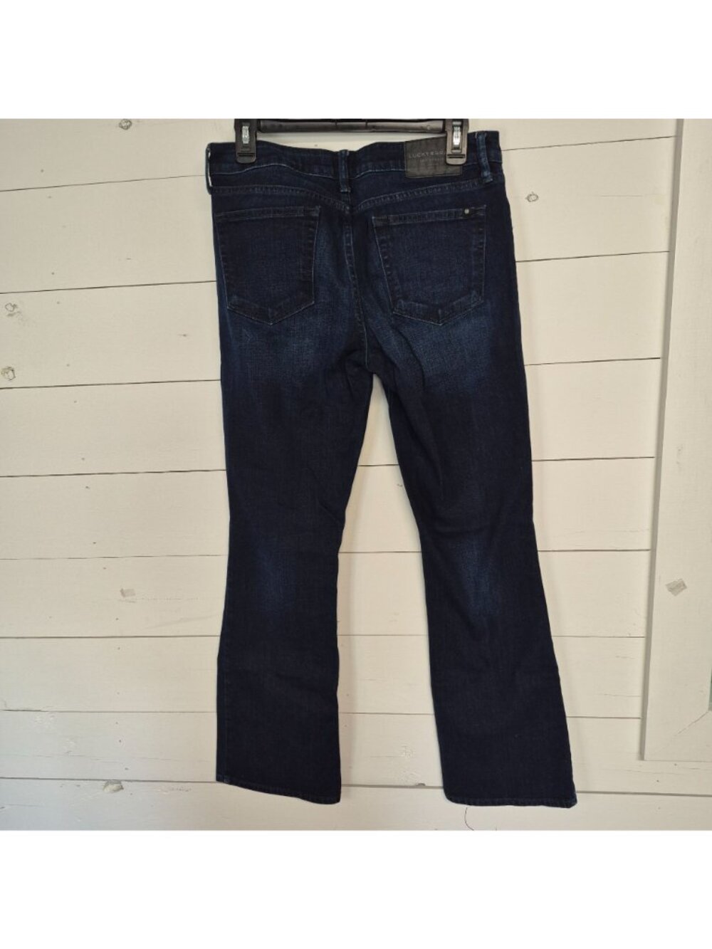Lucky Brand Womens Lolita Bootcut Jeans Low Rise Size 8/29 Regular Dark Wash Den - Picture 7 of 8